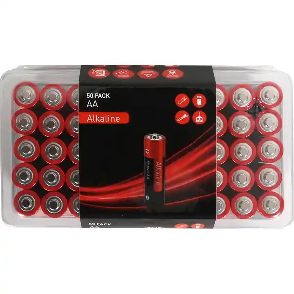 Bild 2 von Alkaline Batterie-Pack LR06 AA 50 Stück