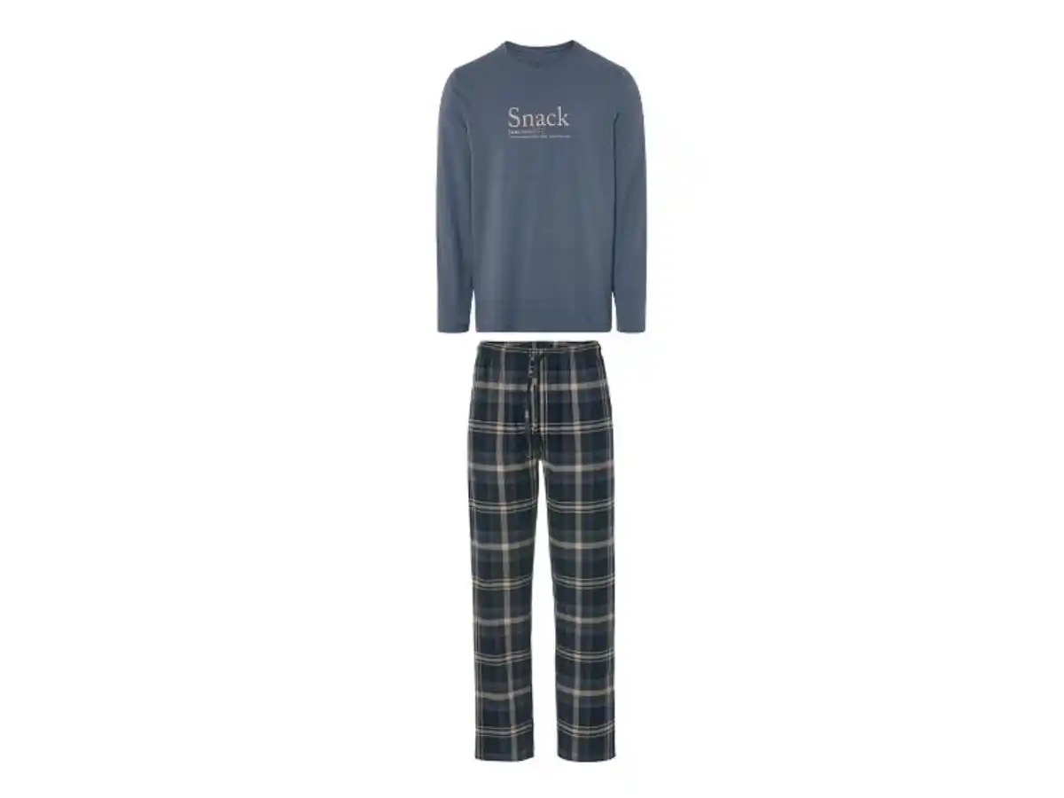 Bild 2 von LIVERGY® Herren Pyjama aus weicher, wärmender Flanell-Qualität