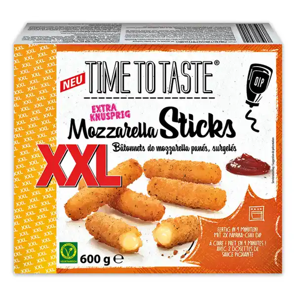 Bild 1 von Time To Taste Mozzarella Sticks XXL