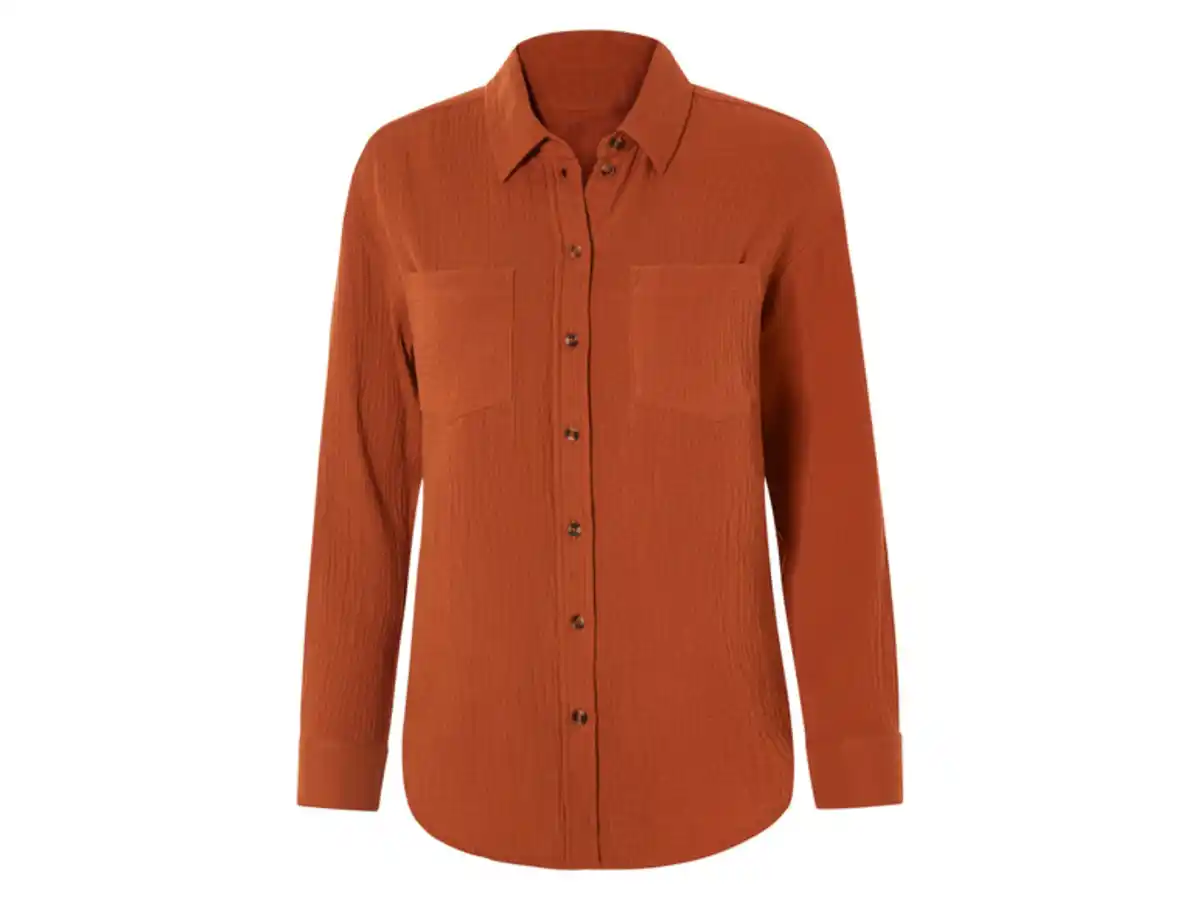 Bild 4 von esmara® Damen Musselin-Bluse aus reiner Baumwolle