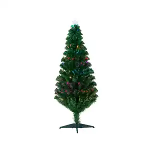 Everlands Künstlicher Weihnachtsbaum 'Burtley' grün 120 cm, mit LED-Beleuchtung