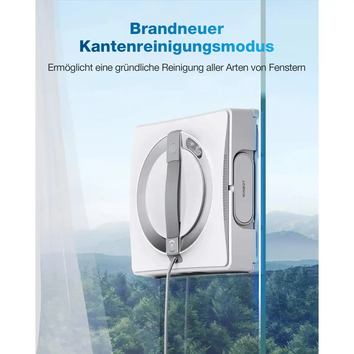 Bild 4 von Ecovacs Winbot W2 Fensterputzroboter mit optimierter Drei-Düsen-Weitwinkel-Sprühtechnologie