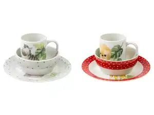 LIVARNO home Kinder-Geschirr-Set, 3-teilig