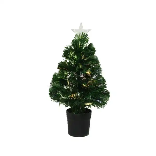 Bild 1 von Everlands Künstlicher Weihnachtsbaum 'Burtley' grün 60 cm, mit LED-Beleuchtung