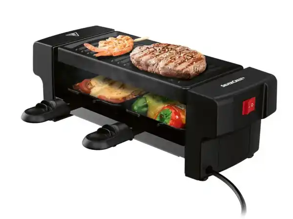 Bild 4 von SILVERCREST® KITCHEN TOOLS Raclette-Grill, 350 W, für 2 Personen