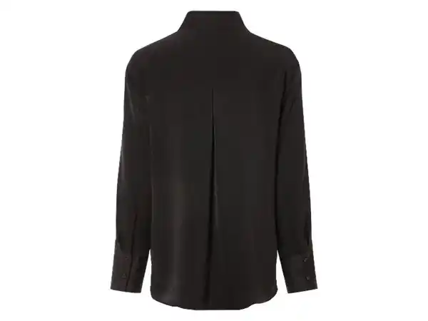 Bild 3 von esmara® Damen Satin-Bluse mit Kentkragen