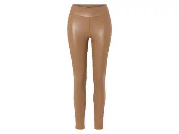Bild 2 von esmara® Damen Leggings, in Lederoptik
