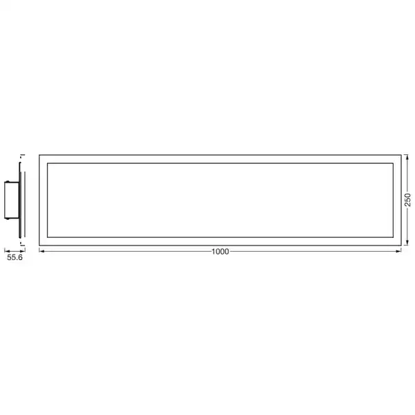 Bild 4 von Ledvance Panelleuchte Planon Plus Smart WiFi 100 cm x 25 cm x 5,6 cm