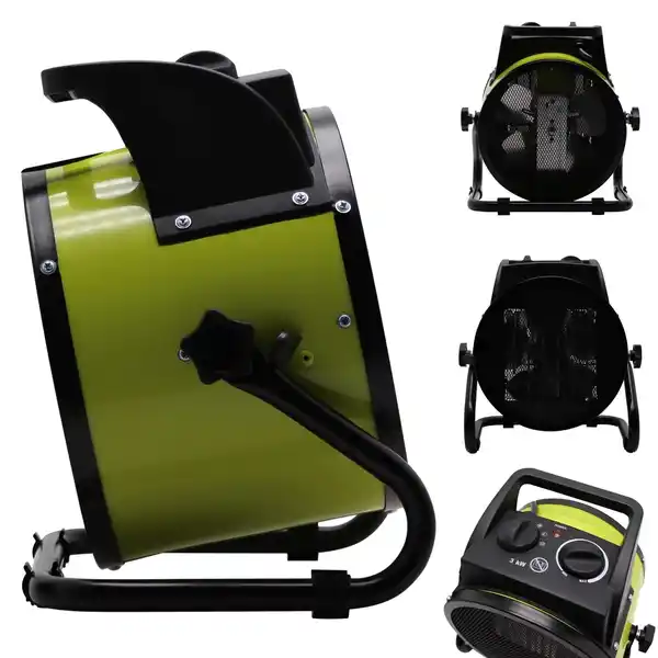 Bild 3 von TroniTechnik Keramikheizer Heizlüfter 3000 Watt Tragegriff PTC Keramik Thermosteuerung