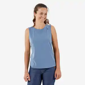 Kletter-Top Damen bequem geschnitten - Vertika Blau|grau