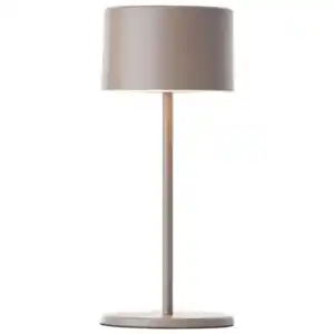 LED-Akku-Tischleuchte Helio, taupe