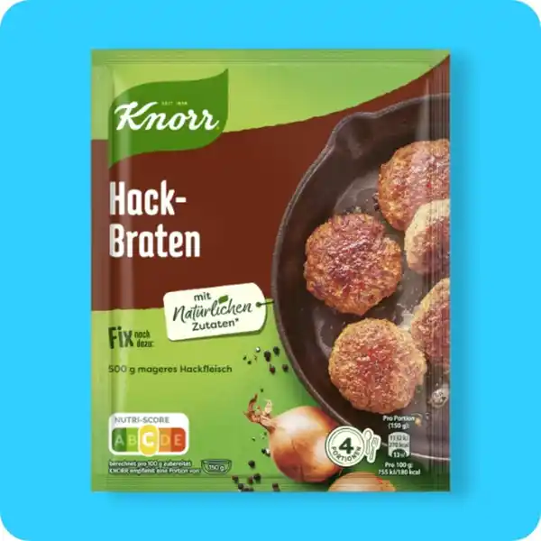 Bild 1 von KNORR®  Fix, Hackbraten