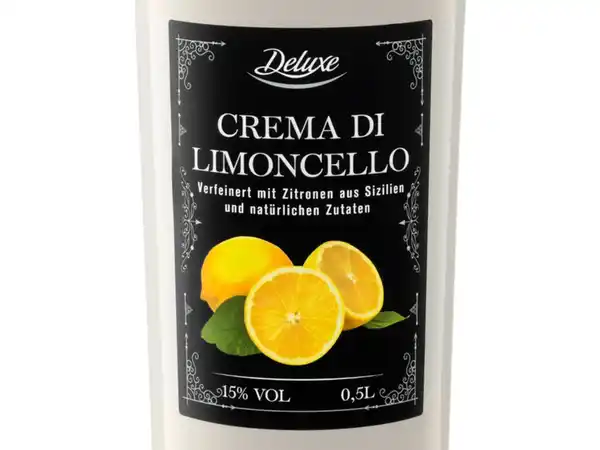 Bild 2 von DELUXE Crema di Limoncello 15% Vol