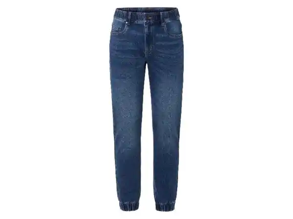 Bild 4 von LIVERGY® Herren Sweat-Denim-Joggers mit Bündchen