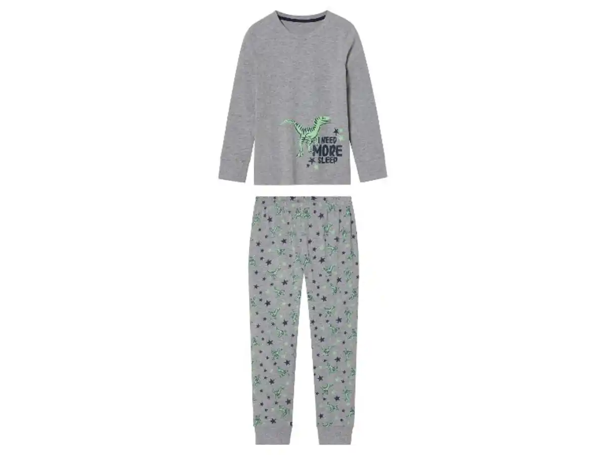 Bild 2 von Kleinkinder Pyjama, lang, mit Print