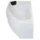 Bild 4 von Basera® Eck-Badewanne Formentera Links 160 x 90 cm