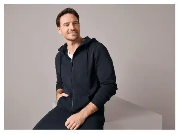 Bild 3 von LIVERGY® Herren Sweatjacke mit Baumwolle