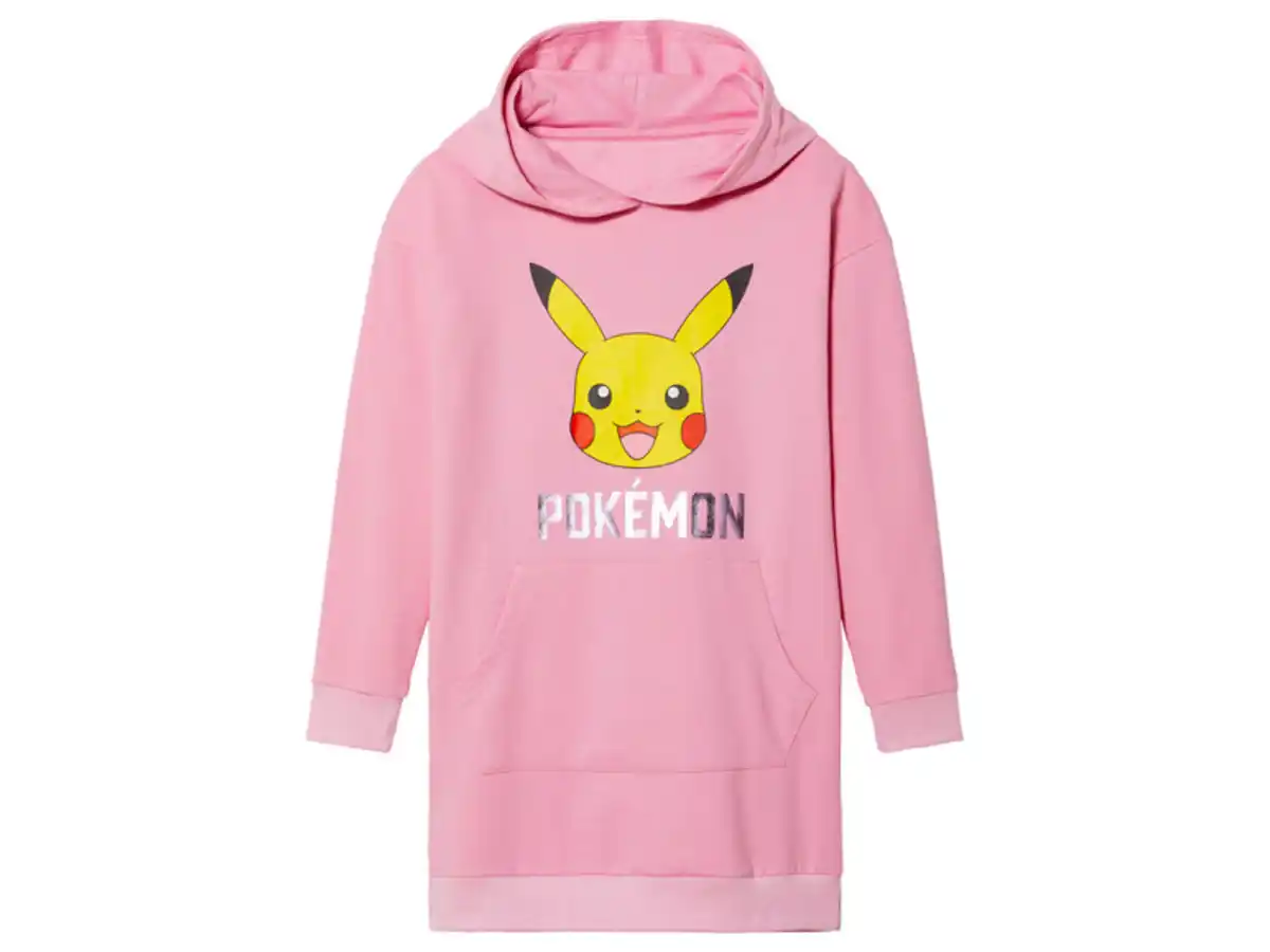 Bild 2 von Kinder Sweatkleid mit Kapuze