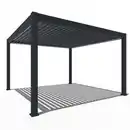 Bild 1 von Weide Elektrische Deluxe Plus Aluminium Pergola 4 x 4 M mit LED