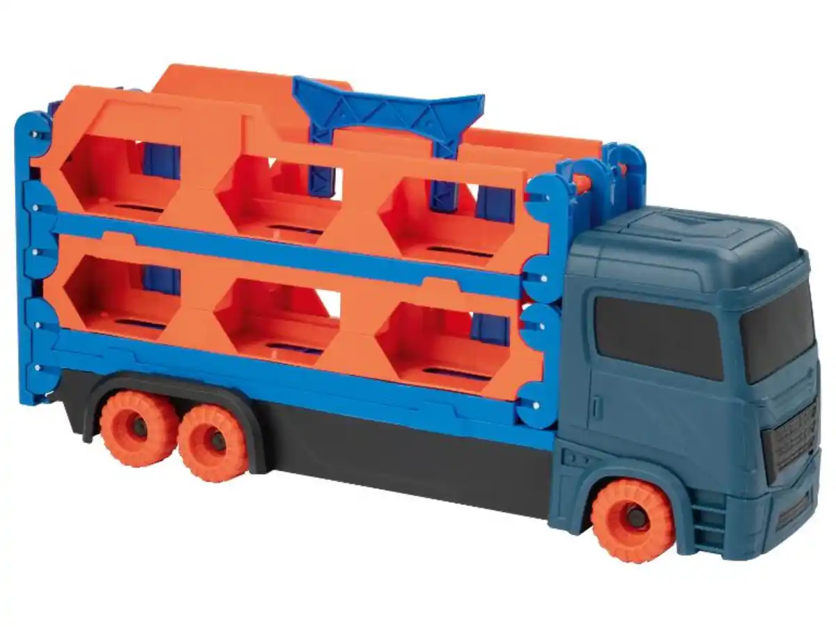 Bild 4 von Playtive Racers Autotransporter, mit Fahrzeugen und Zubehör