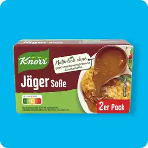 KNORR®  Basissoße, Jägersoße