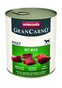 Animonda GranCarno Hundenassfutter Adult Wild 800 g