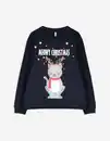 Bild 1 von Kinder Sweatshirt - Christmas - dunkelblau