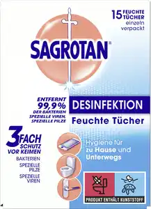 Sagrotan Desinfektions-Tücher 15ST