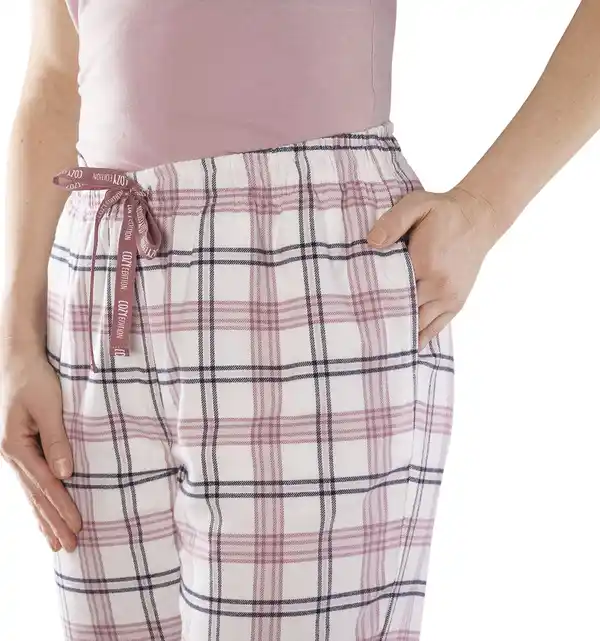 Bild 2 von IDEENWELT Damen Flanellhose Gr. L