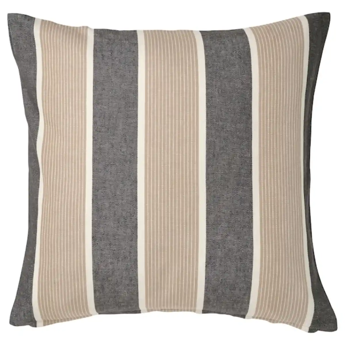 Bild 1 von KORALLBUSKE Kissenbezug, anthrazit beige/Streifen 50x50 cm