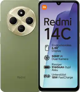 Redmi 14C (4GB+128GB) Smartphone sage green