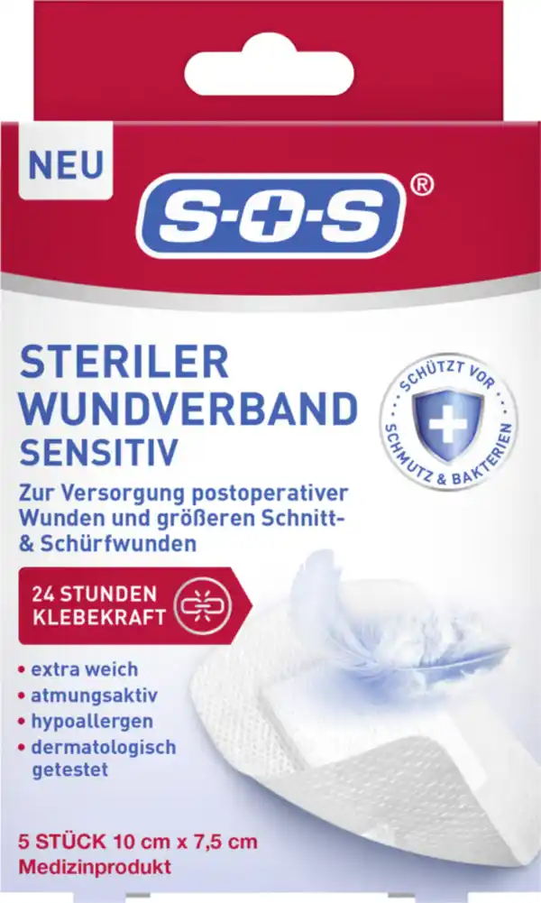 Bild 1 von SOS Steriler Wundverband