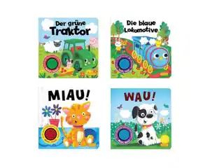 Buch mit Sound für Kleinkinder versch. Geschichten