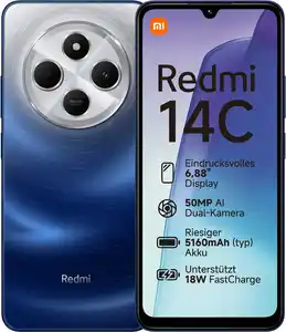 Redmi 14C (4GB+128GB) Smartphone starry blue