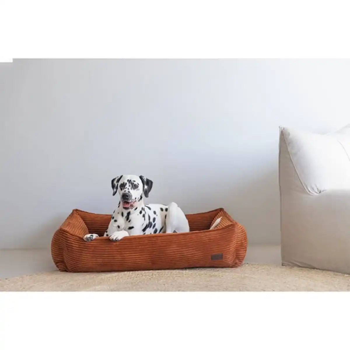 Bild 2 von Designed by Lotte Hundebett Ribbed Terrakotta 95x80x23cm