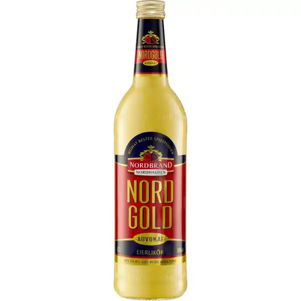 Bild 1 von Nordgold Eierlikör Advokat 1x 0,7 Liter