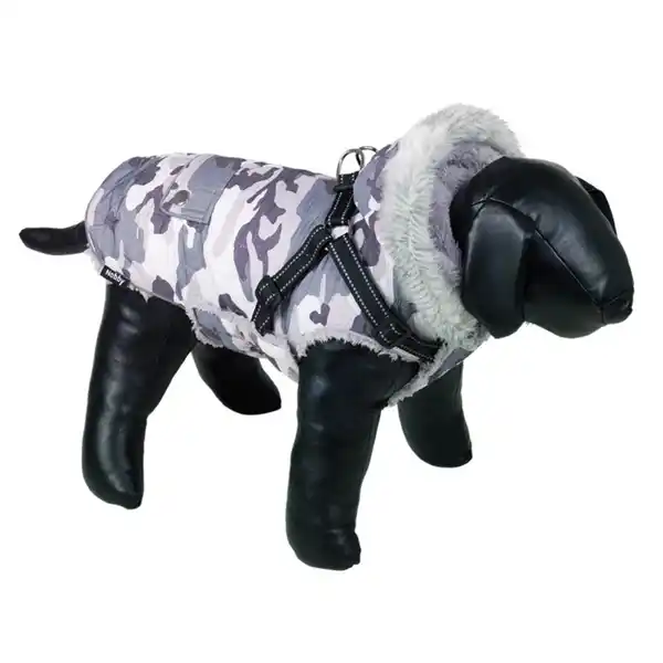 Bild 1 von Nobby Hundemantel Polar 2 in 1 camouflage grau