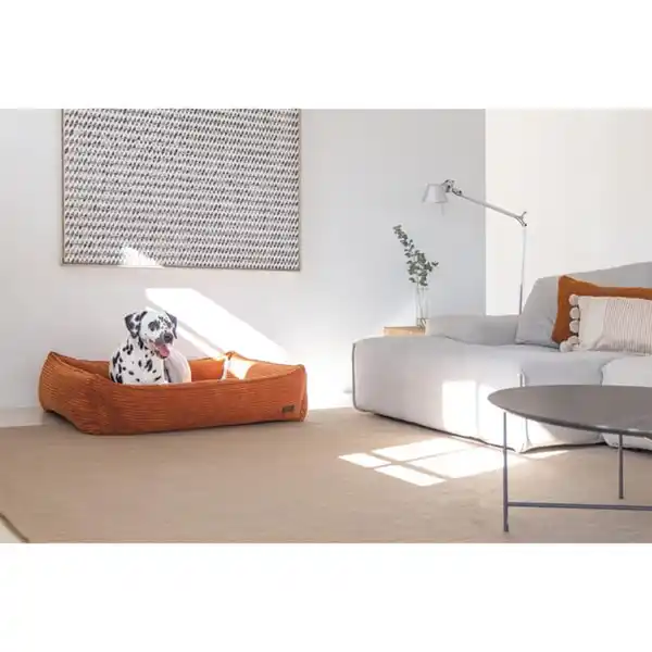 Bild 4 von Designed by Lotte Hundebett Ribbed Terrakotta 95x80x23cm