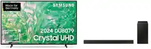 GU55DU8079U 138 cm (55") LCD-TV mit LED-Technik schwarz inkl. HW-C460G 2.1 C-Soundbar schwarz / G