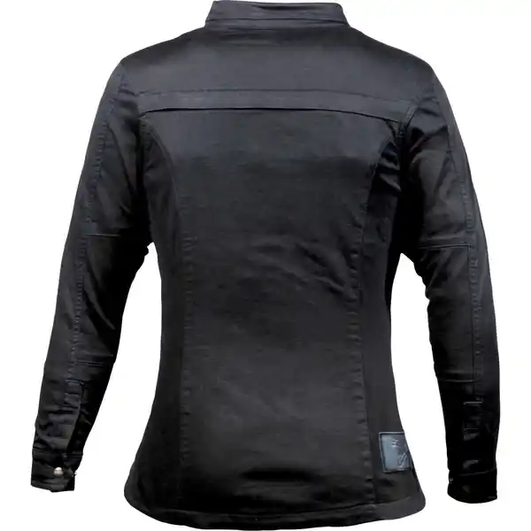 Bild 3 von John Doe Damen Motoshirt Hemd Schwarz