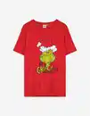 Bild 1 von Herren T-Shirt - Grinch - rot