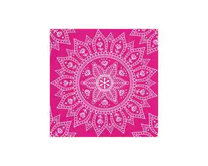 Servietten 20er 33x33cm Mandala pink