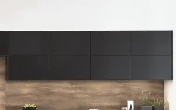 Bild 2 von Nobilia - Einbauküche Esilia, graphitschwarz, inkl. AEG Elektrogeräte