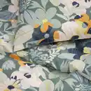 Bild 2 von FÄLTGRÄSMOTT Bettwäsche-Set, 2-teilig, bunt/Blumenmuster 155x220/80x80 cm