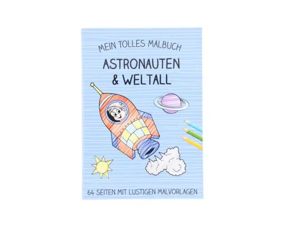 Bild 1 von Malbuch A4 f.Kinder 64 Seiten