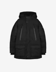 Kinder Winterjacke - Wasserdicht - schwarz