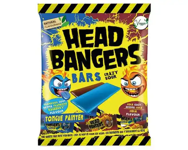 Bild 1 von Kaubonbon Head Bangers 200g Himb./Cola