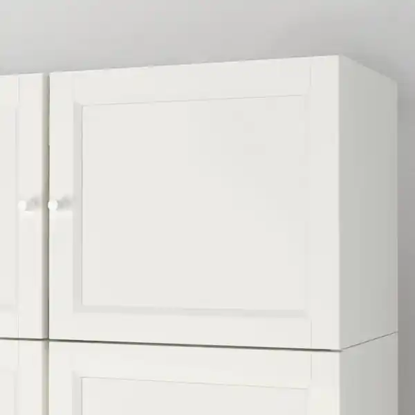 Bild 3 von BILLY / OXBERG Bücherregal mit Aufsatz/Türen, weiß 80x30x237 cm