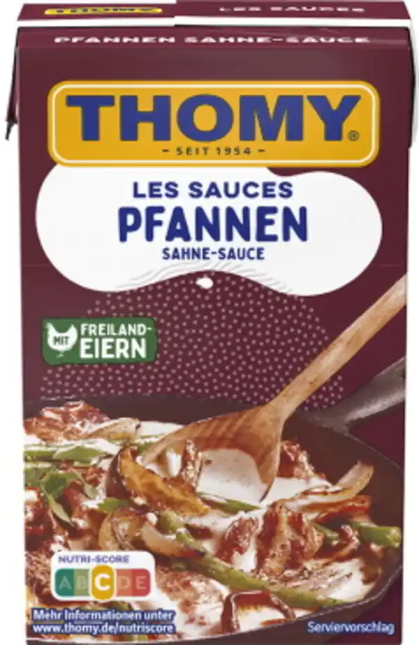 Bild 1 von Thomy Les Sauces Pfannen Sahne-Sauce 250ML