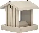 Bild 1 von Patkar Vogelfutterhaus Kiefernholz mit Futtersilo 18 x 17 x 17 cm beige